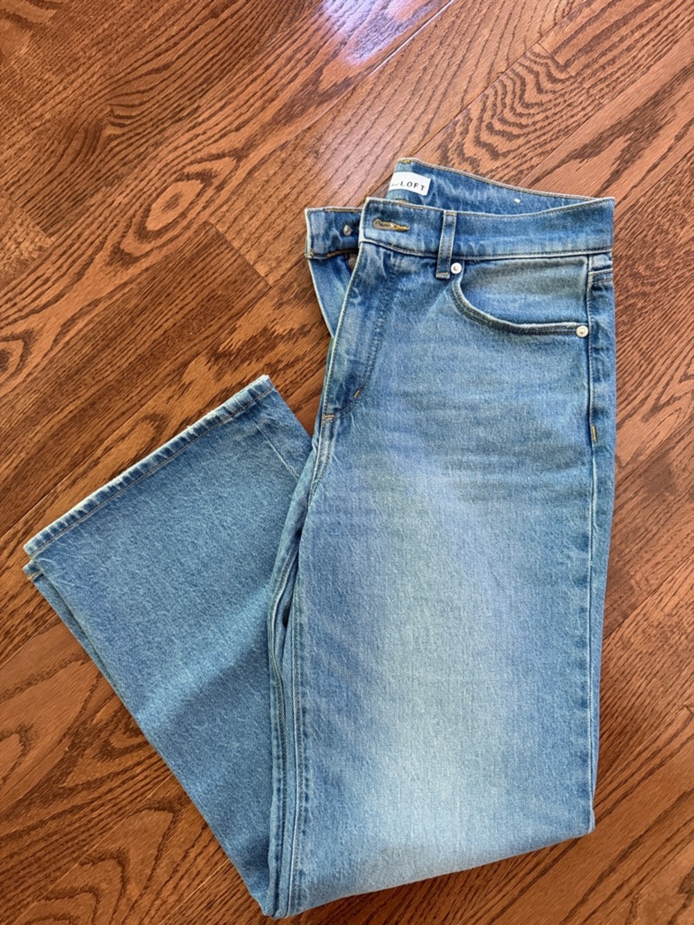 Loft Wide Leg Jeans size 27